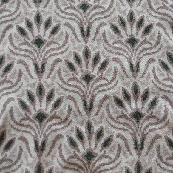 Reitmans Funnel Neck Jacquard Sweater with Balloon Sleeves | Size XS - Picture 2 of 5